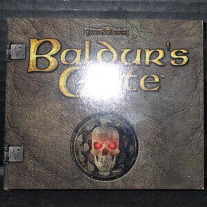 RARE - VINTAGE - COMPLETE BALDUR"S GATE - PC GAME - FROM 1998